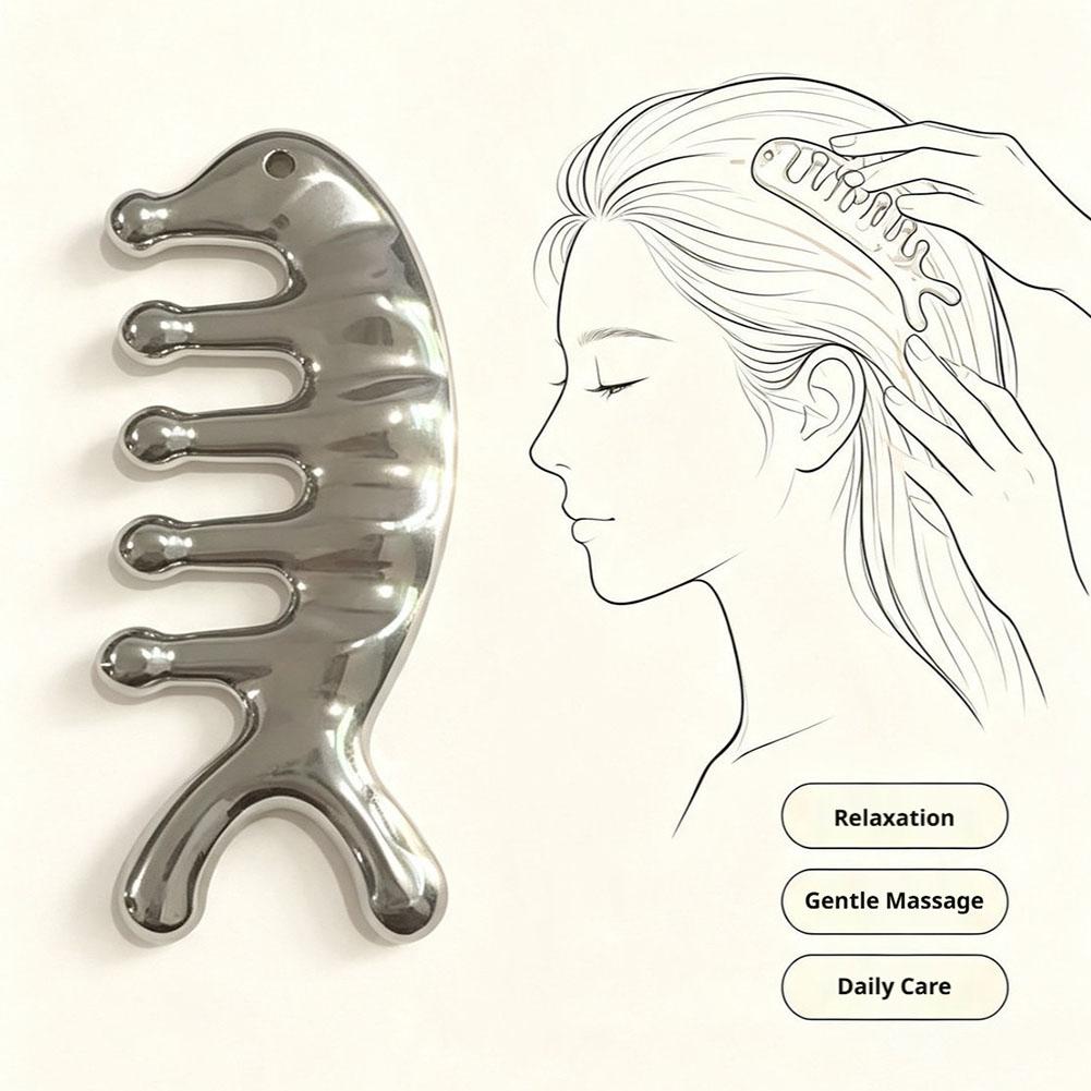 Hair Care Tools - Peigne Masseur Multifonctionnel en Forme de