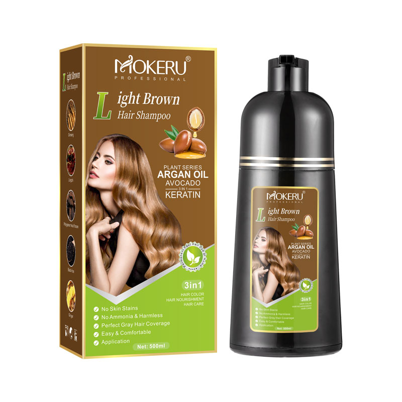 Argan Oil Treatment - Mokeru Shampoing de coloration de cheveux