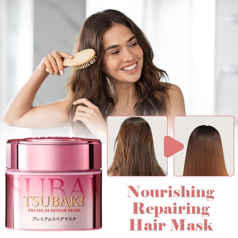 Hair Care Tsubaki - Masque capillaire réparateur premium TSUBAKI, soin
