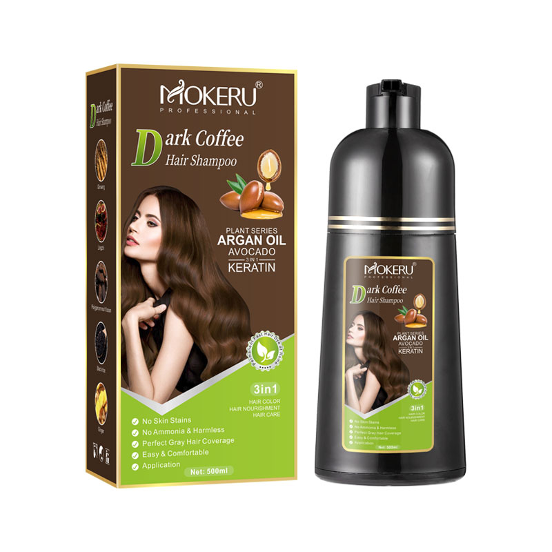 Argan Oil Treatment - Mokeru-Shampooing à l'huile d'argan, longue durée,