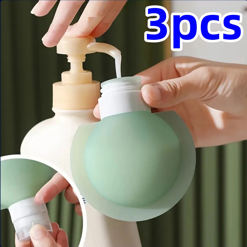 Dry Shampoo Travel - Bouteilles de voyage portables en silicone