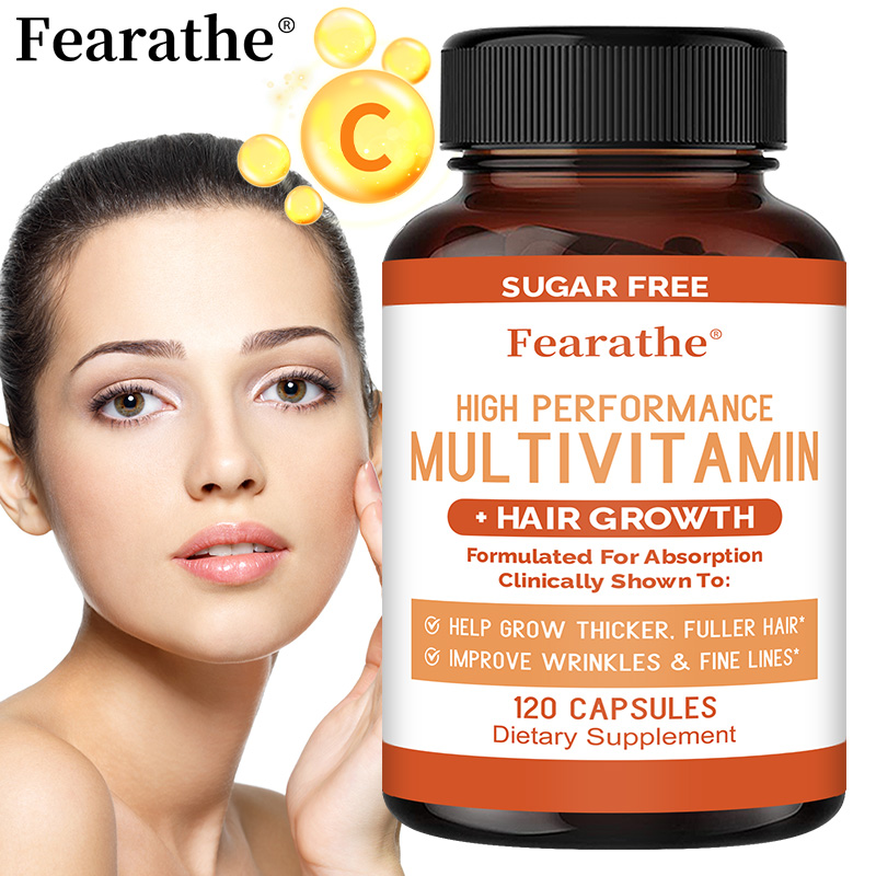 Hair Care Cbd - Multivitamines + capsules de croissance des