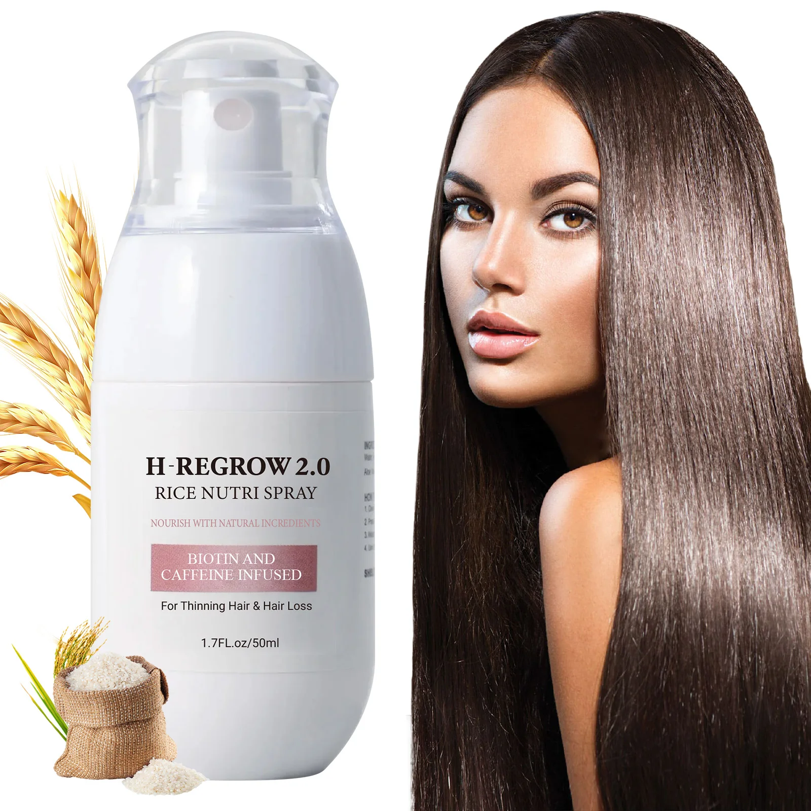 Spray capillaire à l'eau de ri - Hair Care With Rice Water avis et prix