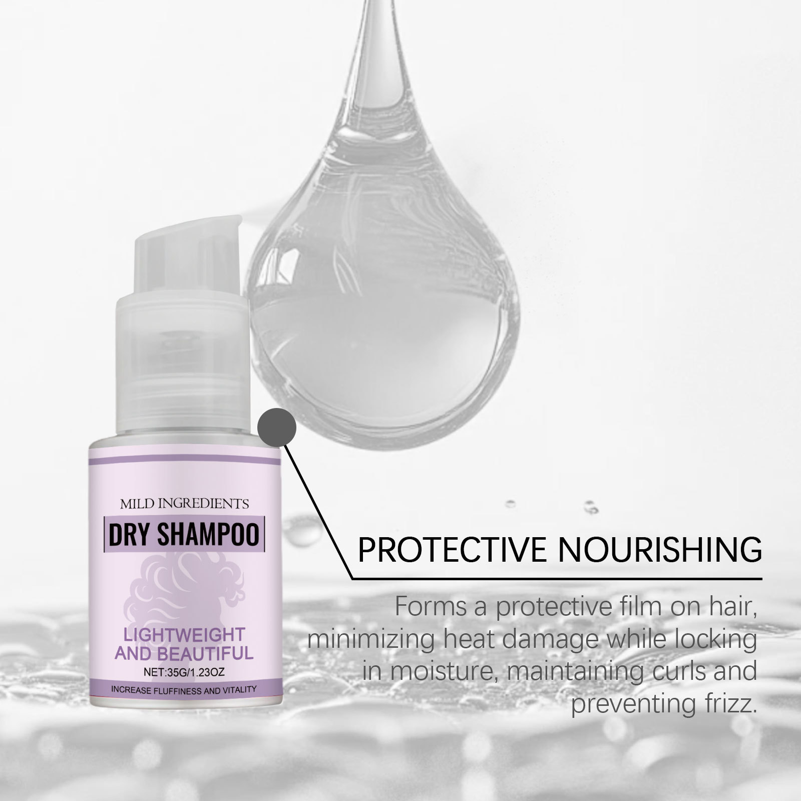 Shampooing Sec Portable Contrô - Dry Shampoo Travel avis et prix