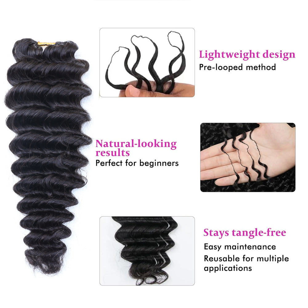 Cheveux humains vietnamiens 10 - Crochet Braiding Hair avis et prix