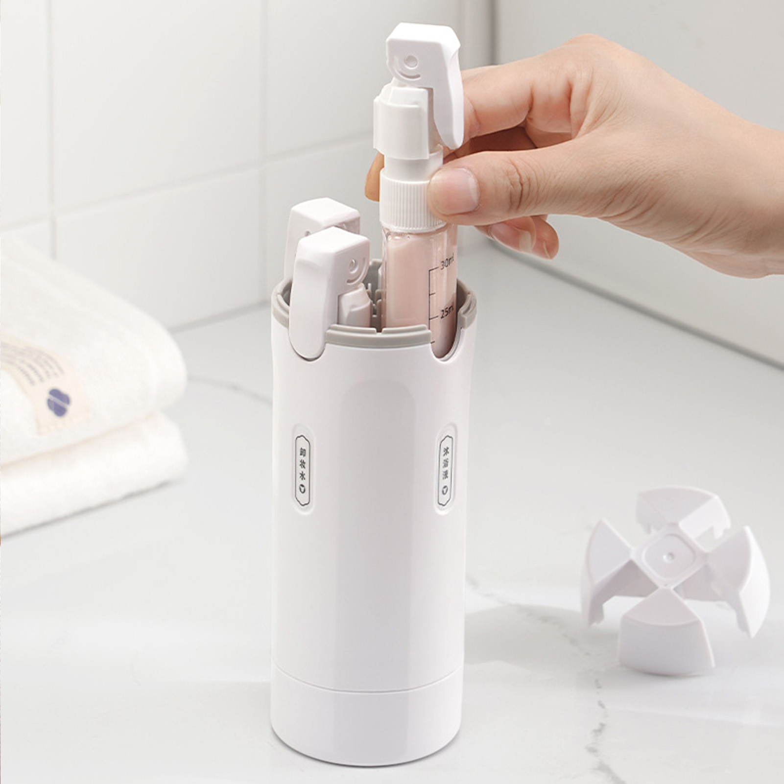 Système de flacons de voyage 4 - Dry Shampoo Travel avis et prix