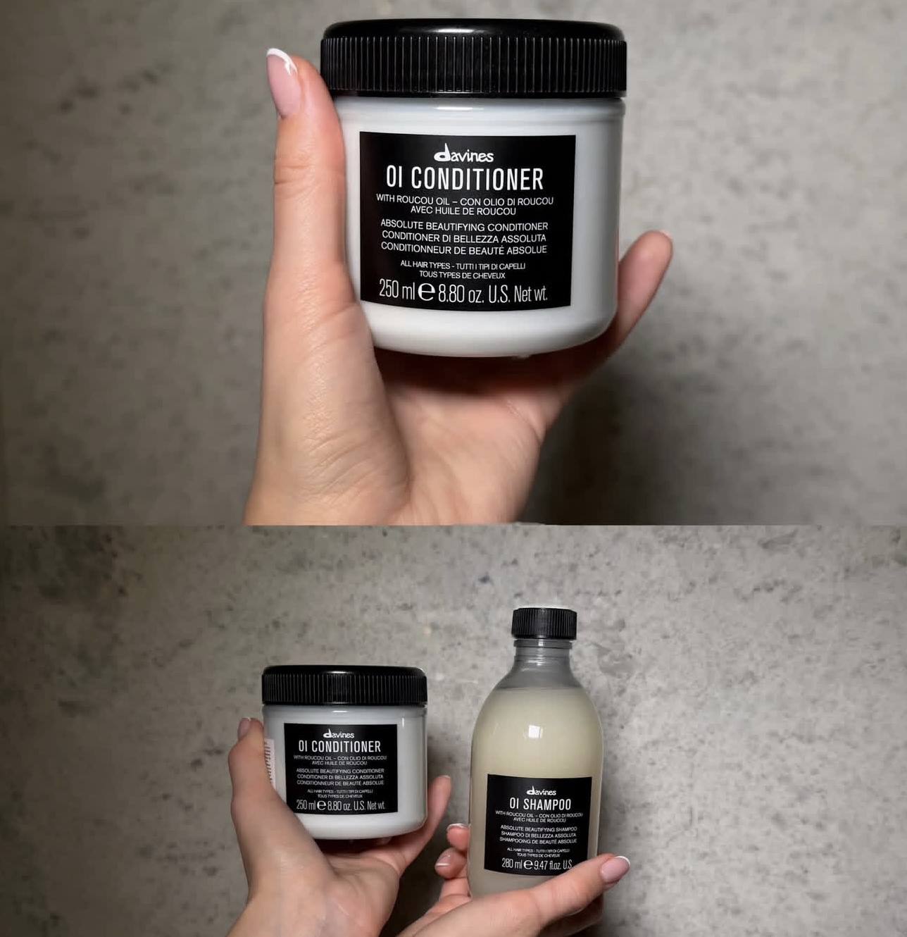 Davines OI Hair Shampoo Condit - Hair Care Set avis et prix