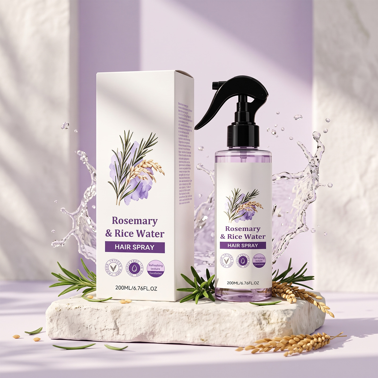 Spray revitalisant pour cheveu - Hair Care With Rice Water avis et prix