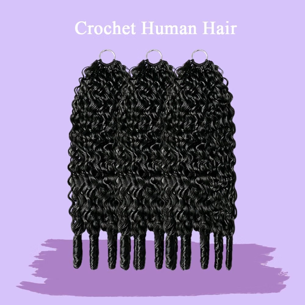 Cheveux humains bouclés birman - Crochet Braiding Hair avis et prix